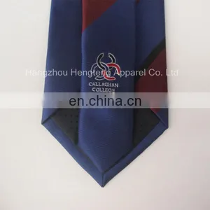 100% Polyester Tie With Customer Logo thumbnail-3