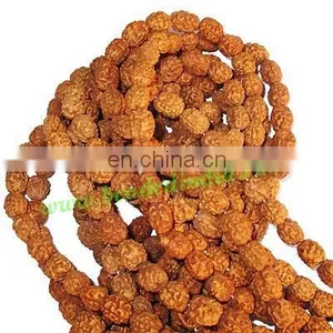 Rudraksha Beads String (mala) 3 Mukhi (three Face), Size: 11mm Thickness thumbnail-1
