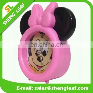 The Lovely Cartoon Clock Children Small Alarm Clock Creative Gift Table Clock thumbnail-2