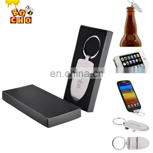Customized Metal Phone Key Stand With Bottle Opener thumbnail-1