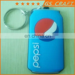 Best Selling Rubber Key Chain/rubber Souvenir Fruit Bottle Shaped Pvc Keychain thumbnail-5