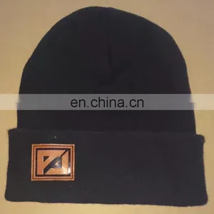 Wholesale Men's Merino Wool Knit Beanie Hat thumbnail-5