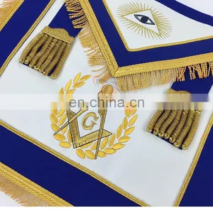 Wholesale Masonic Regalia Apron ,Masonic Regalia Cuff,Master Mason Apron thumbnail-5