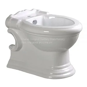 Golden Decal Bathroom Toilet Bidet Combined thumbnail-3