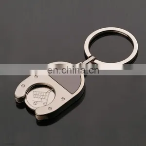 Promotional Stainless Steel Shopping Cart Dog Keychain thumbnail-1