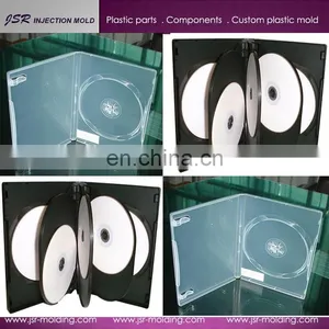 Supply High Quality and Low Price Customized Plastic DVD Box/CD Box/MD Box Gift Box and Making Mould thumbnail-1