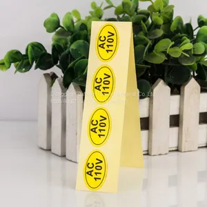 Self Adhesive Clothing Sticker Label Custom Warranty Label Sticker thumbnail-5