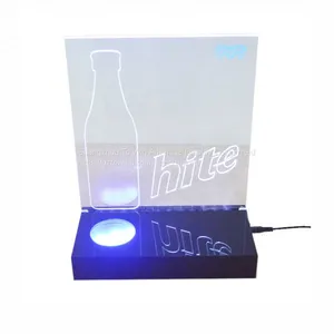 Pop Grade Acrylic Single Wine Bottle Rack thumbnail-3