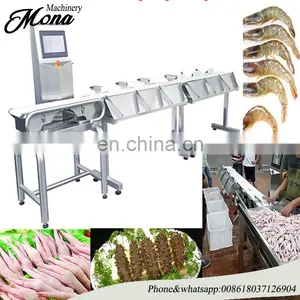 Customized Size Shrimp Grading Machine Seafood Weight Sorting Machine thumbnail-1