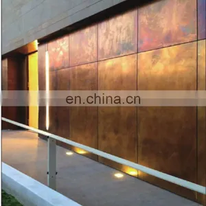 Interior & Exterior Corten Steel Wall Panel 1mm Thick Facade Corten thumbnail-2