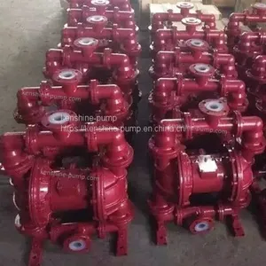 QBK Cast Iron Lined With Fluoroplastic Pneumatic Diaphragm Pump thumbnail-1