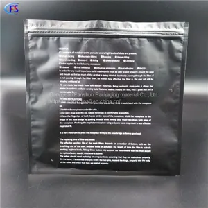 Chinese Manufacturer Produces Glossy Zipper PET/PE Bag for Medical Shoe Covers thumbnail-2