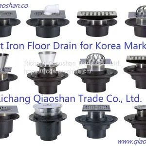 Roof Drain FD-4000 Korea Cast Iron Floor Drain thumbnail-3