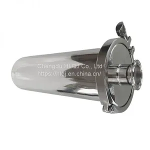 Sanitary Stainless Steel Inline Filter Fit Pipe OD 38mm/51mm Tri Clamp SS304 Strainer Filter Ferrule OD 50.5/64mm Homebrew Wort thumbnail-3