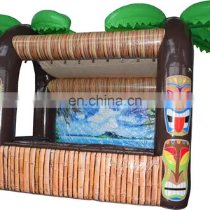 Advertising Outdoor Tropical Hawaii Style Kiosk Inflatable Food Beverage Booth for Sale thumbnail-3