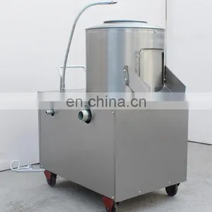 YQ-450 Factory Price Automatic Electrical Upgrade Red Sand Washing Peeling and Cutting Potatoes Machine for Sale thumbnail-4