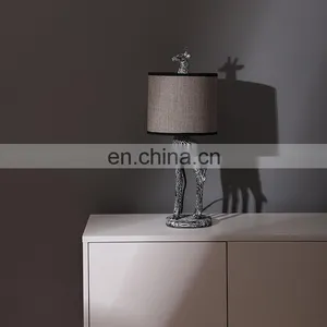 Unique Giraffe Animal Shape Vintage Modern Nightstand Desk Lamps for Hotel Bedroom thumbnail-3