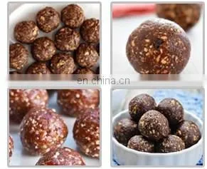Grain Products Frozen Food Sesame Balls Meatballs Energy Bites Bliss Ball Making Machine thumbnail-5