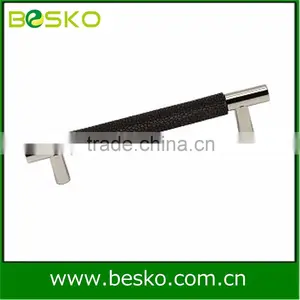Combination Goose Neck Shagreen Door Handles Lever Black Shagreen Door Pulls thumbnail-6