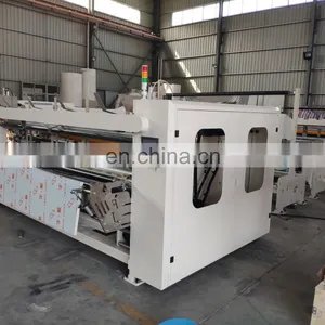 Full Automatic Rewinding and Punching Toilet Paper Machine thumbnail-3