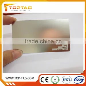 Direct Factory Metal Engraved Custom Cheap Metal Business Card thumbnail-2