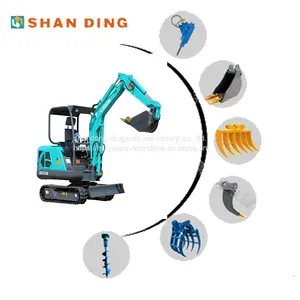2.5 TON EXCAVATOR WITH BOOM SWING AND CLOSED CABIN FOR SALE thumbnail-2