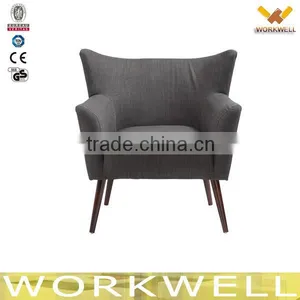 WorkWell Modern New Design High Quality Dining Indoor Chair With Rubber Wood Legs Kw-D4224 thumbnail-1