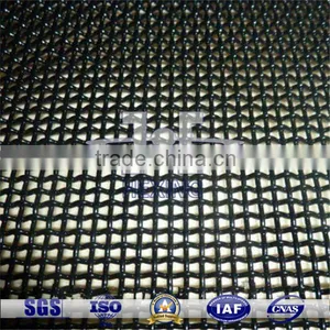Black Coated SS304 Stainless Steel Security Screen Mesh thumbnail-1