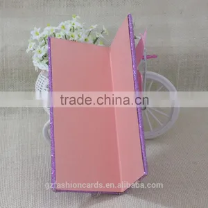 2016 New Product Glitter Fancy Greeting Wedding Cards thumbnail-4