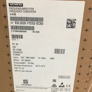 Siemens 6 Ye22 Sl3220-1-0 Uf0g120x Dedicated Fan Pump Frequency Converter 380-480 - v Standard Version thumbnail-1