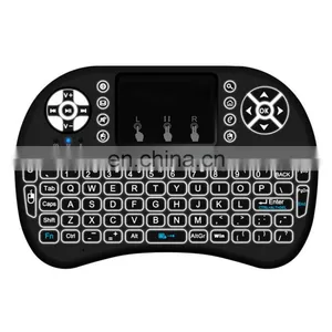 Hot Selling i8 Backlight Keyboard 2.4GHz Wireless Receiver Touchpad Remote Control for Smart TV Android Box thumbnail-1