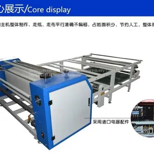 Heat Transfer Printing Machine | Roller Digital Printing Machine | Full-automatic Heat Transfer Printing Machine | Flat Embossing Machine T-shirt Printing Machine thumbnail-3
