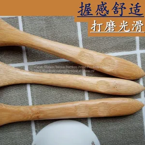 Small Bamboo Spoon for Tea 7.2inch Bambu Tong Set/ Wholesale Bamboo Wooden Itmes thumbnail-3