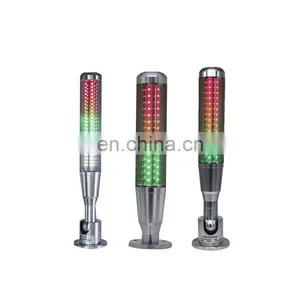 OM Series AC DC 24V Industrial Warning Light With Alarm Buzzer 3 Layers Led Signal Tower Light thumbnail-3