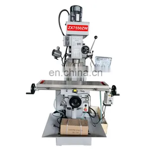 Universal Milling Machine ZX7550ZW With Vertical Spindle Auto-feeding thumbnail-1