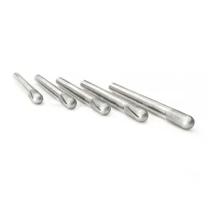 R4.7 Hemisphere Diamond Grinding Head Spiral Groove Design, Glass Fiber Drilling, Reaming and Trimming thumbnail-3