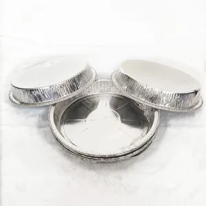 Disposable Aluminum Foil Food Container Bakewares for Food Packaging thumbnail-2