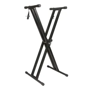 KS-2XC High Cost-Effective Piano Keyboard Stand High Quality Keyboard Stand Color Customized Keyboard Stand X Type thumbnail-1