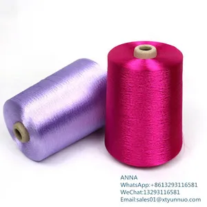 Good Strength 100% POLYESTER YARN FOR KNITTING For Weaving Knitting Yarn thumbnail-2