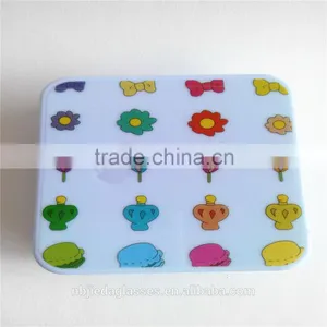 Crazy Eye Contact Case, Mirrored Plastic Contact Lens for Girl thumbnail-1