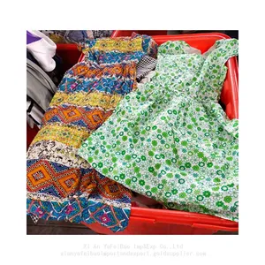 Cheap Maxi Dresses Free Bale Used Clothes Ladies Vintage Cotton Dress Used Clothing Bales Second Hand Clothing in Bales 100kg thumbnail-4