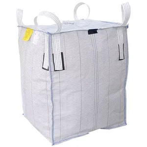 Ventilated 1000kg/1500kg/2000kg One Ton PP Super Sacks FIBC/Bulk/Big/Container Bag thumbnail-2