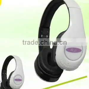 Bulk Wholesale Fashion Wired Stereo Bluetooth Headset With Microphone for Mobile Phone or Ipod thumbnail-1