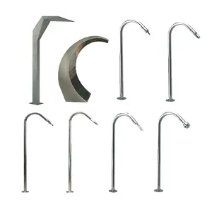 Stainless Steel 304 Garden Outdoor Waterfall Shower Swimming Pool Water Descent thumbnail-1