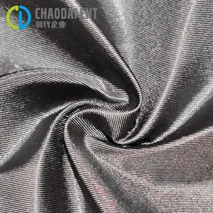 Twill GRS 70D*200D Woven PU Coated 120gsm 100% Recycled Nylon Fabric for Jackets Bags and Handbags thumbnail-1