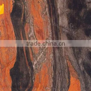 Natural Exotic Designer Polished Red Italy Butterfly Indoor Ground Marble Tile thumbnail-3