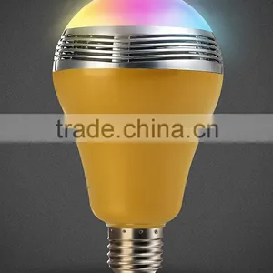 2016 Hot Sell Colorful Bulb APP Control Bluetooth Speaker With LED Lighting Light Quality Choice thumbnail-4