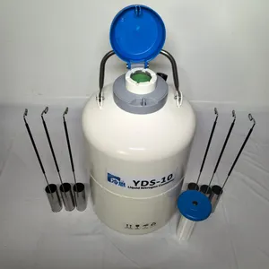Durable Yds-10-210 Liquid Nitrogen Storage Tank for Easy Transport thumbnail-3