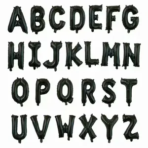 16Inch Letter Balloons Foil Mylar Ballon Alphabet T (A-Z) for Wedding Birthday Bridal Shower Anniversary Celebration thumbnail-5