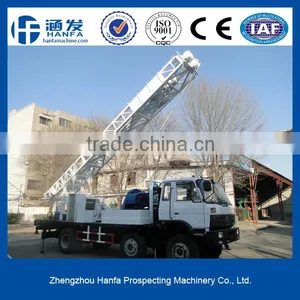 Strong Powerful!HFT350B Truck Mounted Hydraulic Multi-function Drilling Rig thumbnail-1
